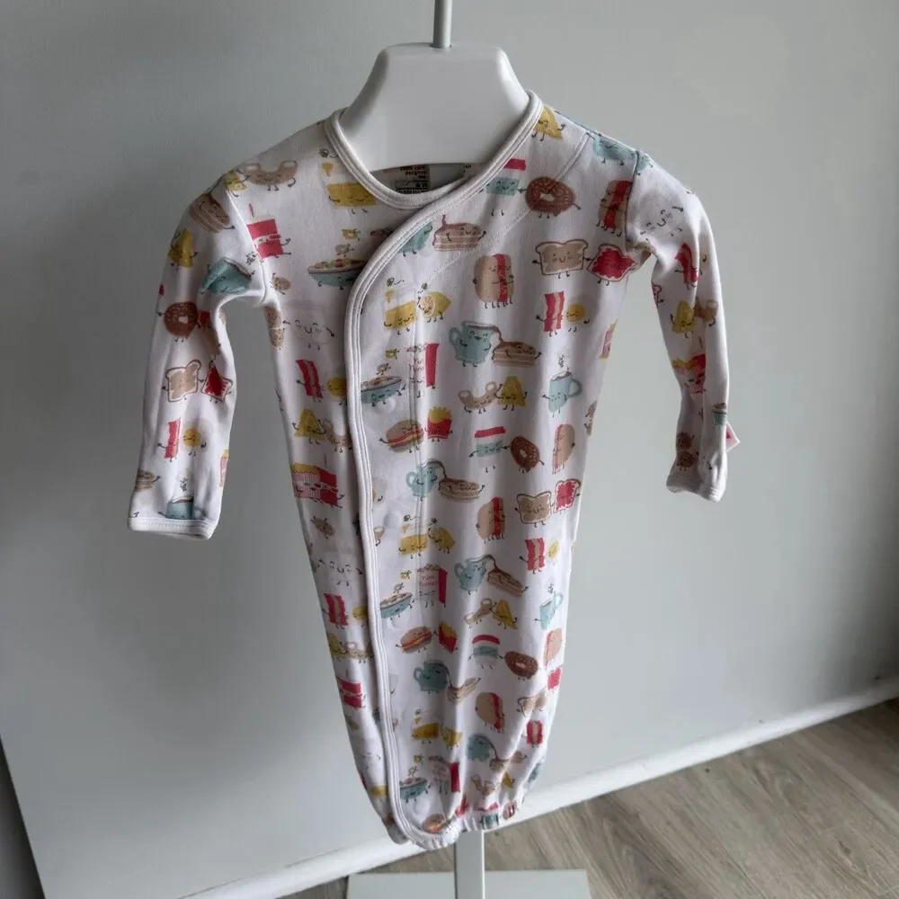 Magnetic Me “Better Together” Food Print Newborn - 3 Months Sleeper Gown Unisex